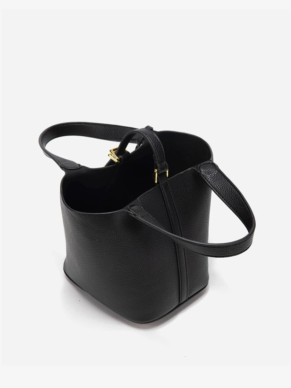 Women's Structured Handbag | Lock Charm Detail 8