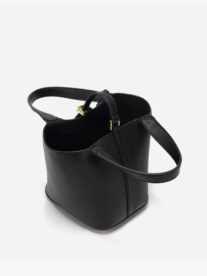 Women's Structured Handbag | Lock Charm Detail 8