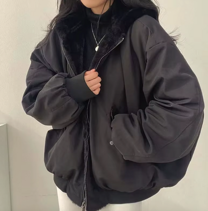 Women's Puffer Bomber Jacket | Wind Proof & Warm