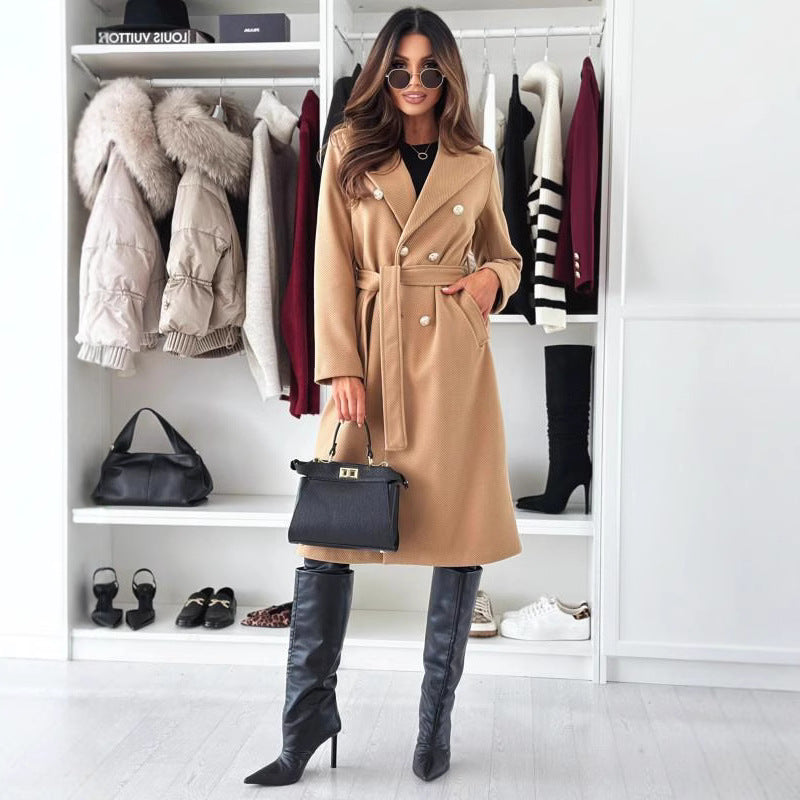 Women's Trench Coat | Double-Breasted & Belted 5
