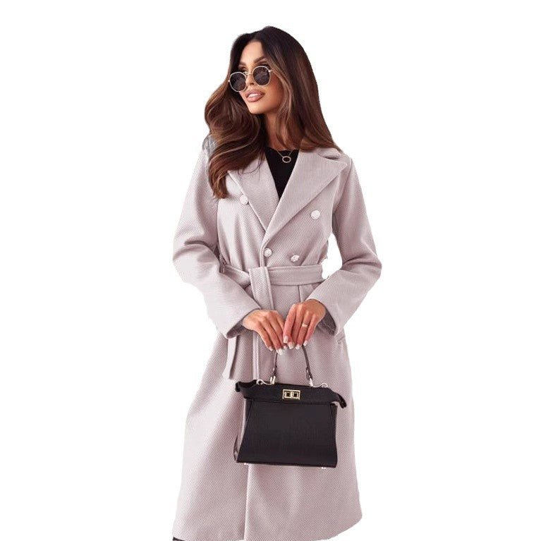Women's Trench Coat | Double-Breasted & Belted 8