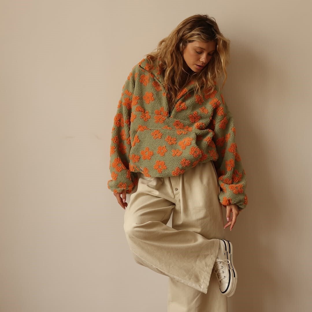 Women's Floral Jumper | Oversized & Warm 8