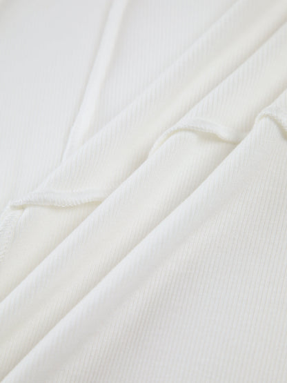 Women's Ribbed Long Sleeve Top | Fitted & Flattering
