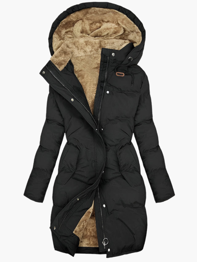 Women's Quilted Hooded Coat | Warm & Windproof 2
