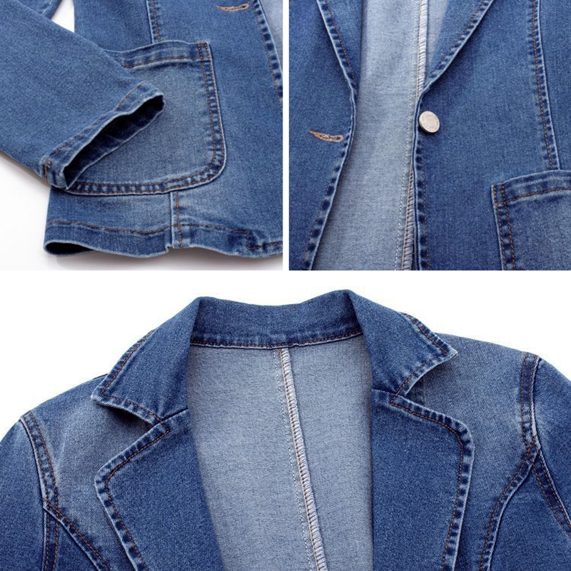 Women's Casual Jacket | One-Button Closure 5