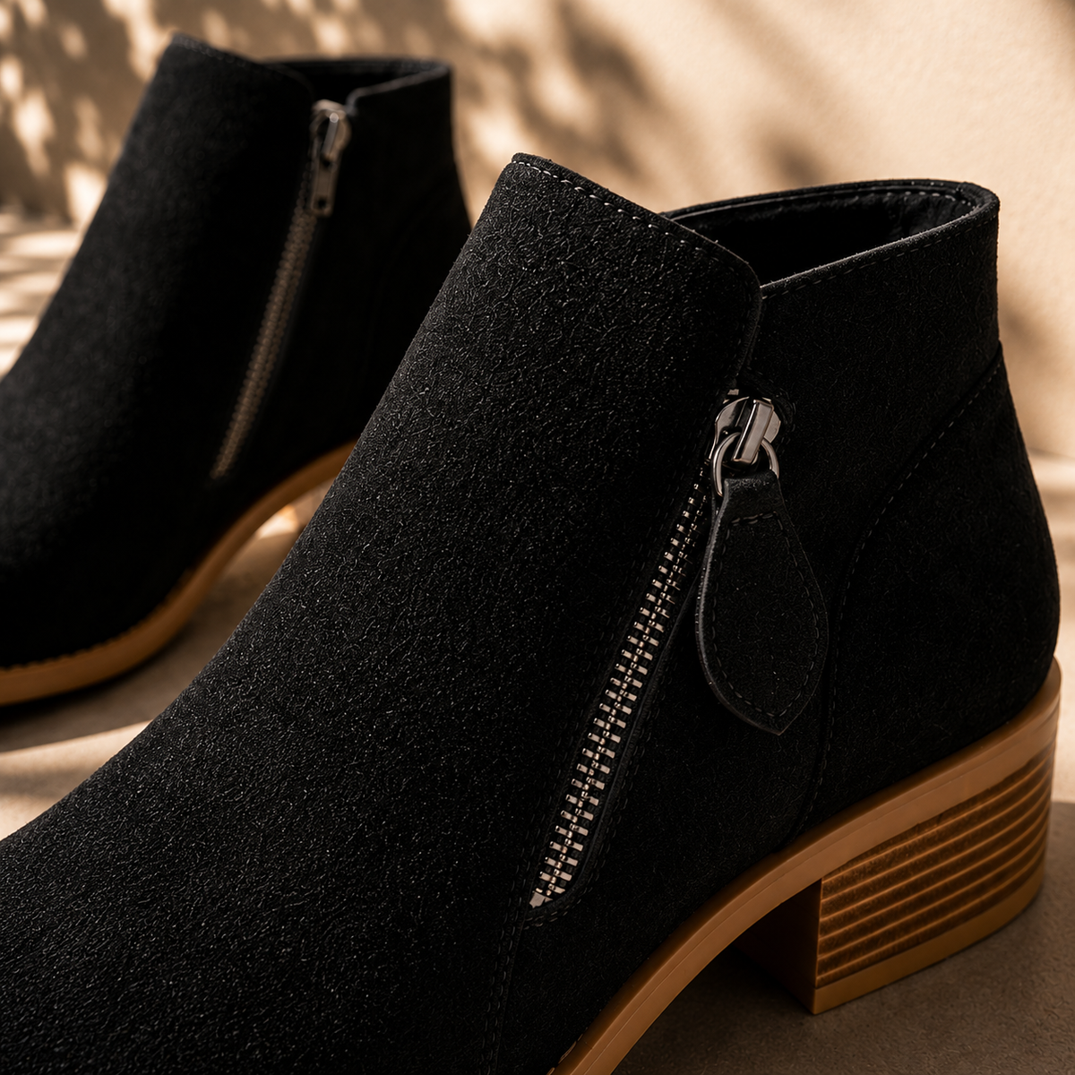 Women's Ankle Boots | Cushioned Comfort & Easy Zip Closure 18