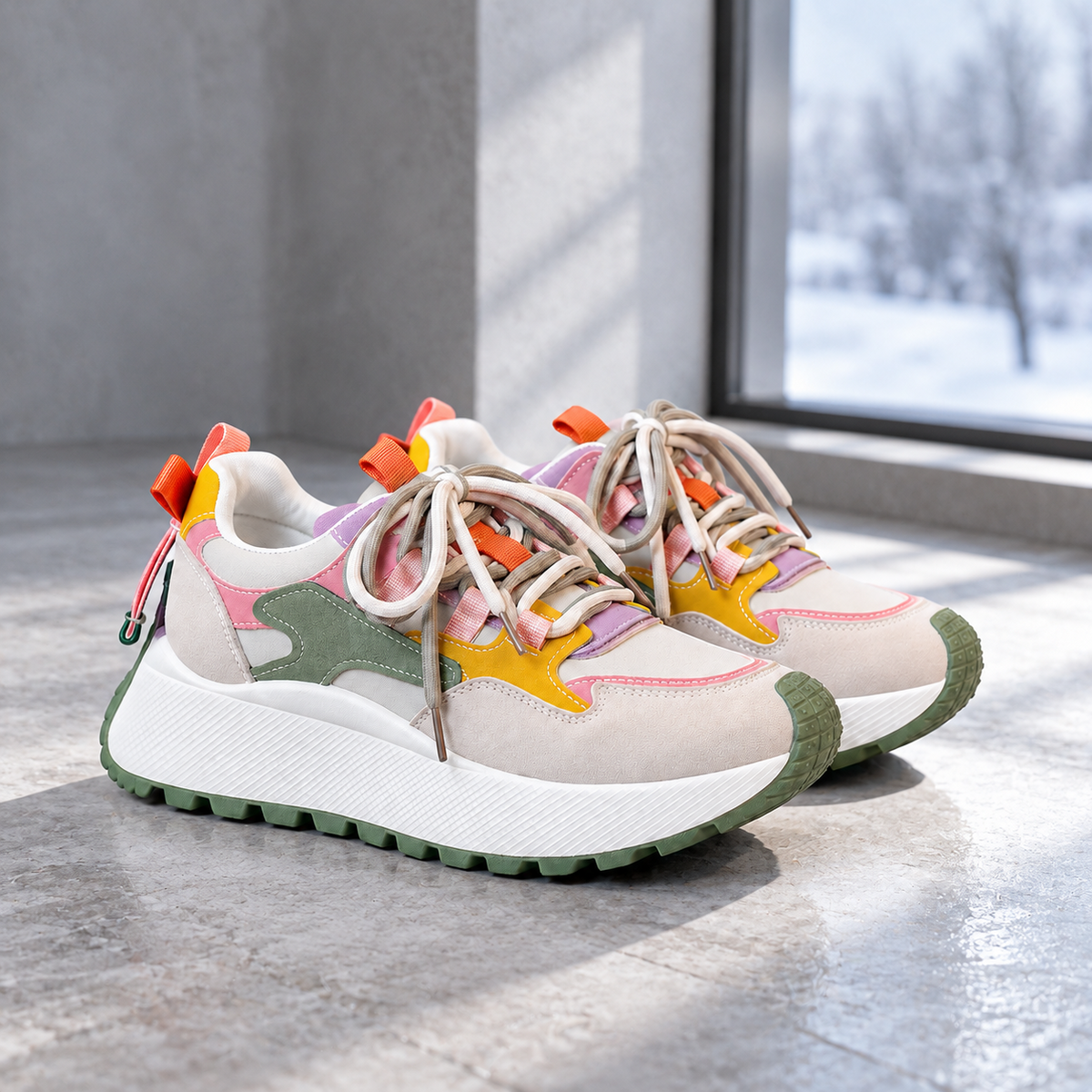 Women's Platform Sneakers | Cushioned Comfort & Secure Fit 6