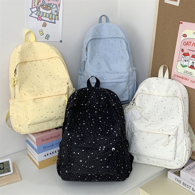 Women's Backpack | Glittering Star Design & Spacious Storage 7