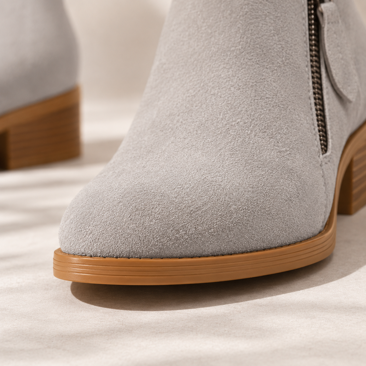 Women's Ankle Boots | Cushioned Comfort & Easy Zip Closure 19