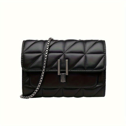 Women's Quilted Shoulder Bag | Chain Strap Design 6