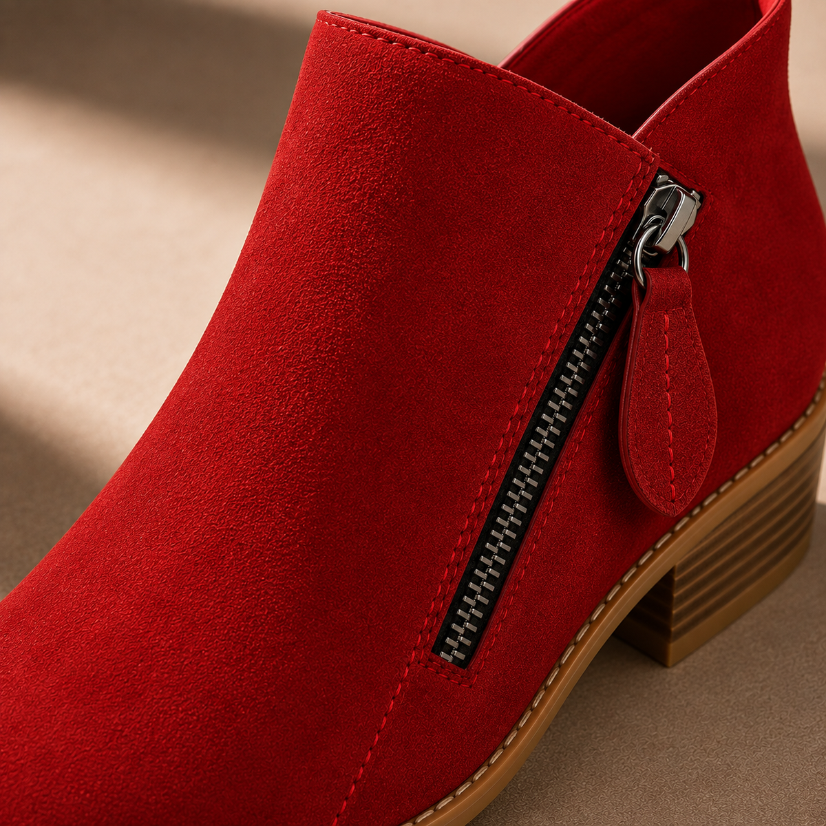 Women's Ankle Boots | Cushioned Comfort & Easy Zip Closure 20