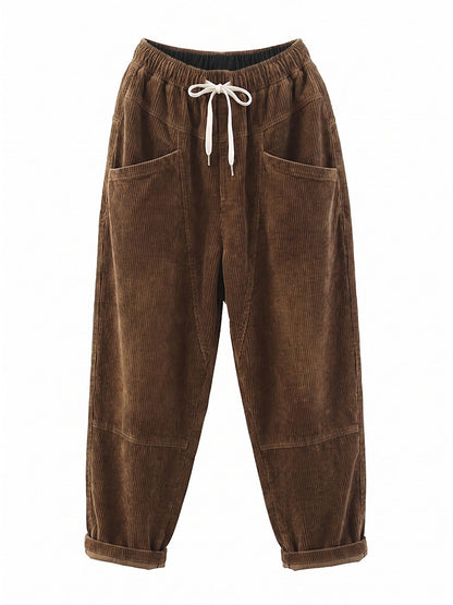 Women's Pants | Elastic Waist & Full Length 4