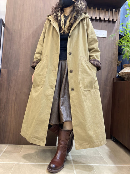 Women's Plus Size Hooded Coat | Casual & Effortless Style 4