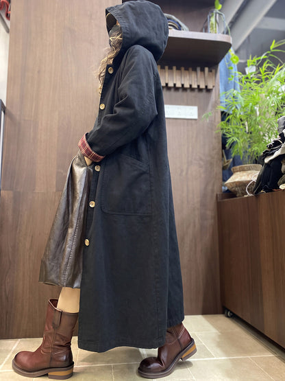 Women's Plus Size Hooded Coat | Casual & Effortless Style 7
