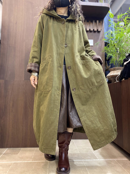 Women's Plus Size Hooded Coat | Casual & Effortless Style 1