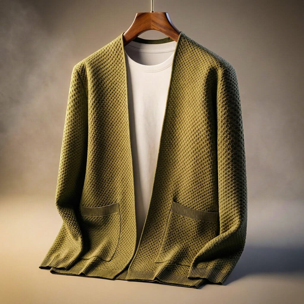 Women's Honeycomb Knit Cardigan | Lightweight & Soft