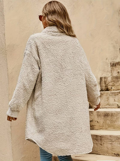 Image of Harmony | Women's Oversized Sherpa Coat