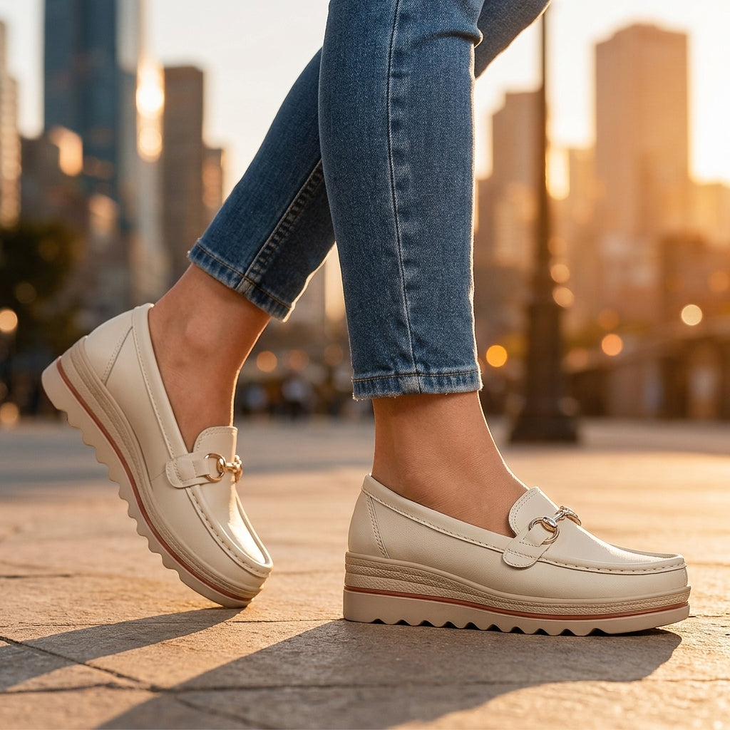 Women's Orthopedic Platform Loafers | All-Day Comfort & Support 8