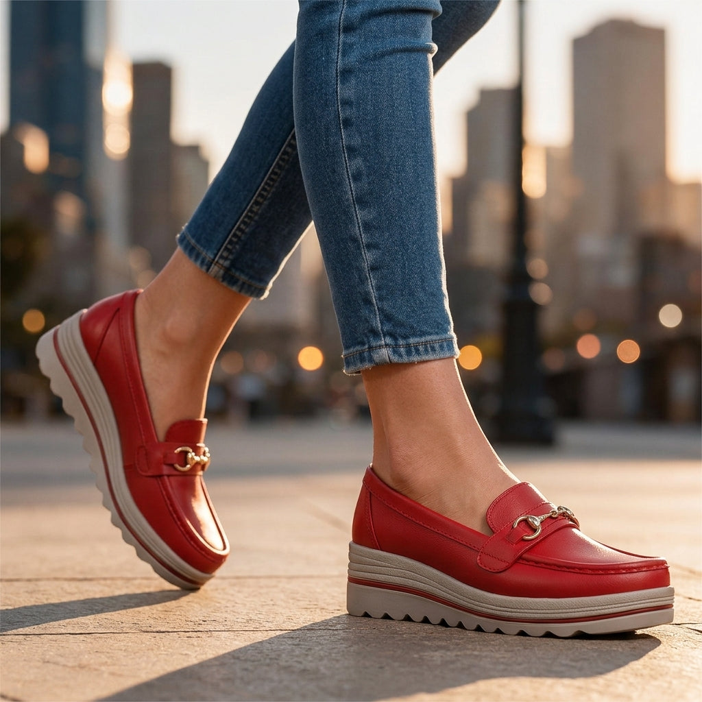 Women's Orthopedic Platform Loafers | All-Day Comfort & Support 2