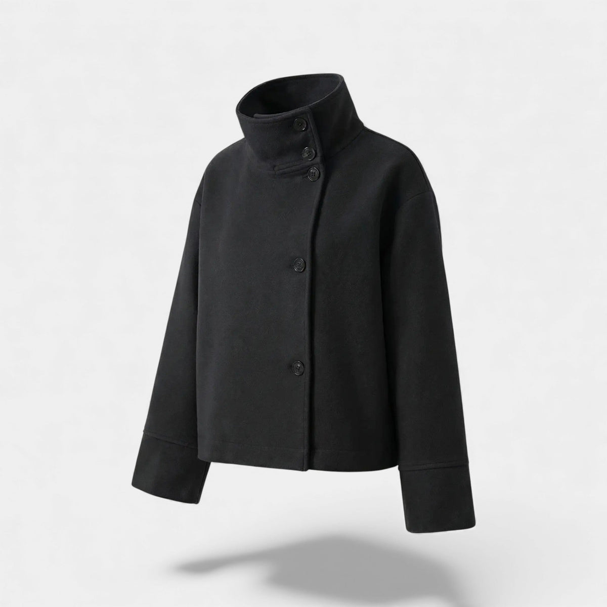 Women's Winter Coat | High Collar & Relaxed Fit 3