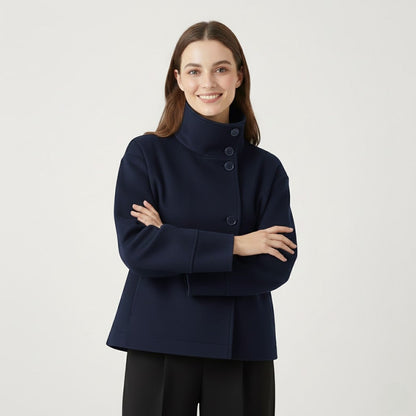 Women's Winter Coat | High Collar & Relaxed Fit 5