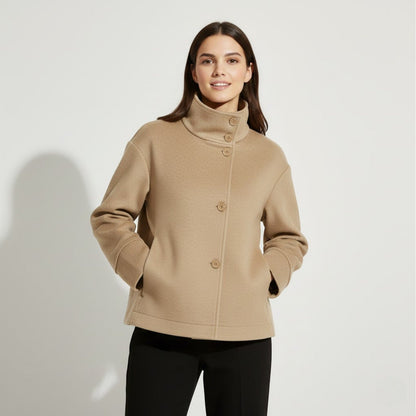 Women's Winter Coat | High Collar & Relaxed Fit 4
