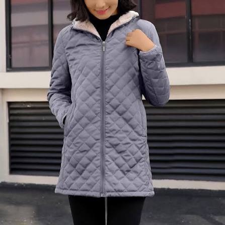 Women's Quilted Jacket | Hooded & Warm