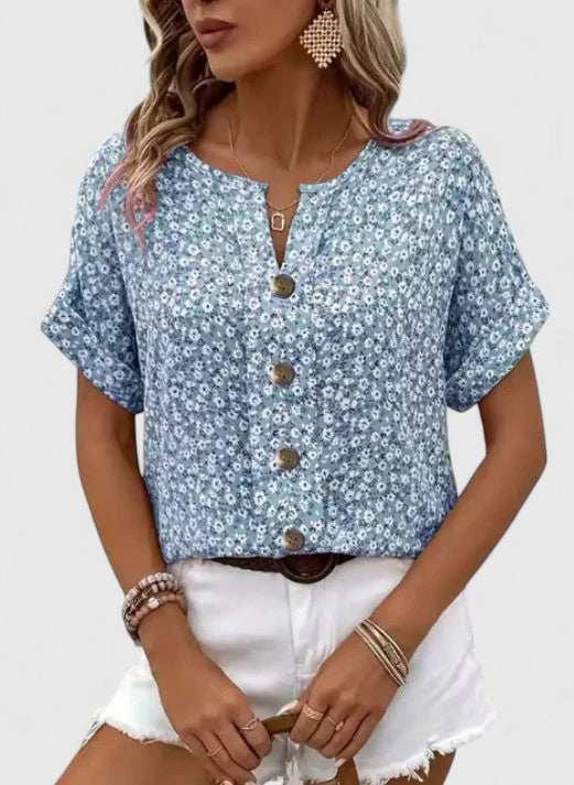 Floral Cotton Summer Blouse for Every Occasion