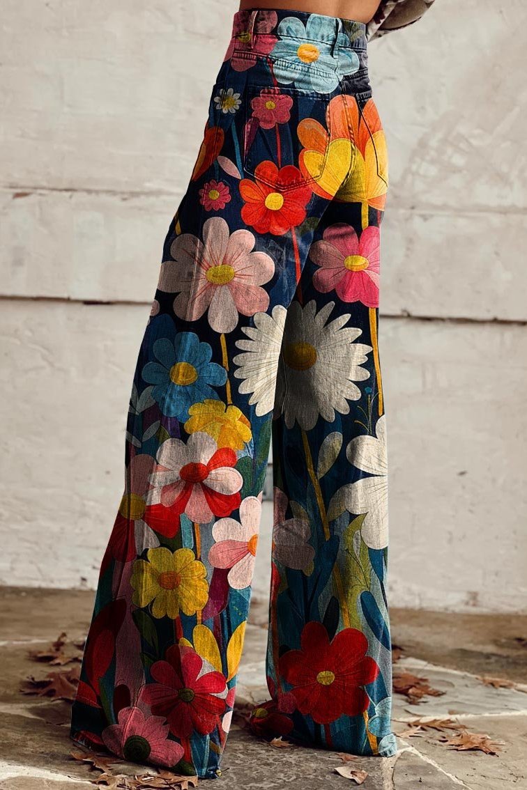 Women's Boho Trousers | High-Waist & All-Day Comfort 2