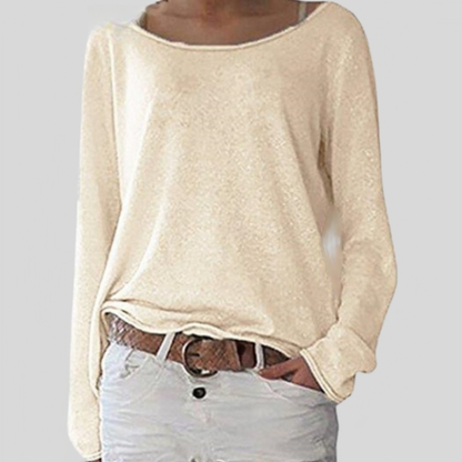 Image of Kendra | Women's Relaxed Fit Long Sleeve Sweater