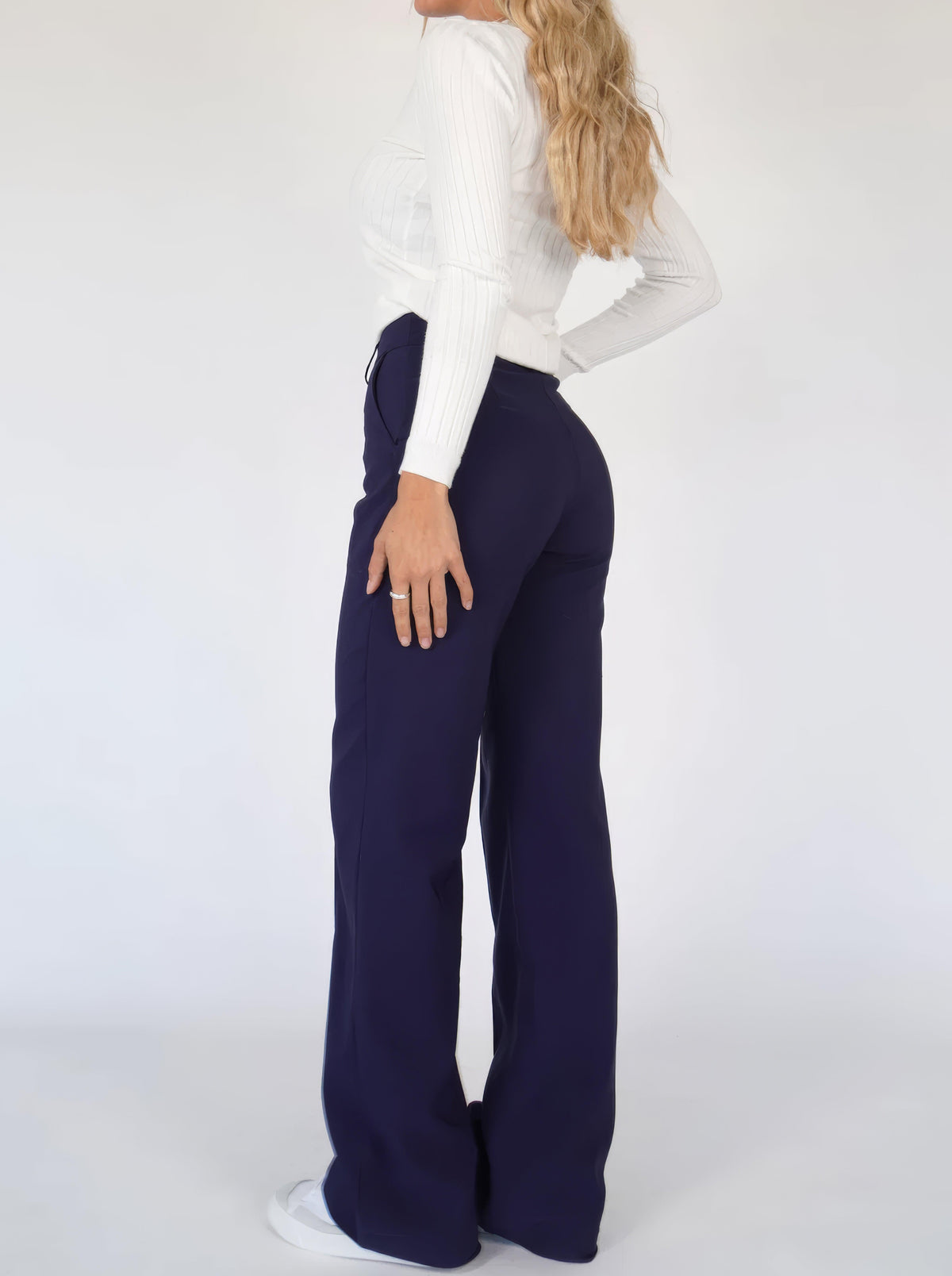 Women's Wide Leg Trousers | High-Waisted & Flattering Fit