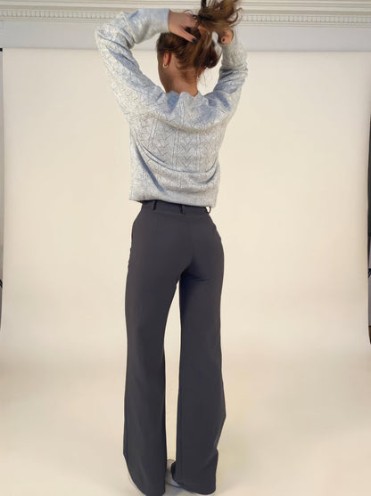Women's Wide Leg Trousers | High-Waisted & Flattering Fit