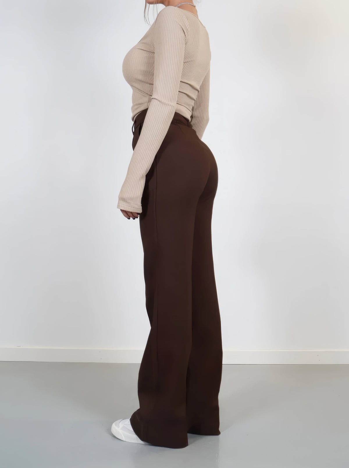 Women's Wide Leg Trousers | High-Waisted & Flattering Fit