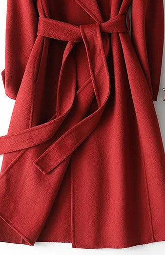 Women's Belted Wrap Coat | Flattering Fit & Warmth
