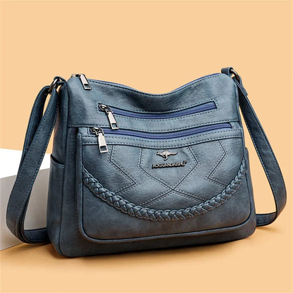 Women's Crossbody Bag | Zip Fastening & Adjustable Strap 7