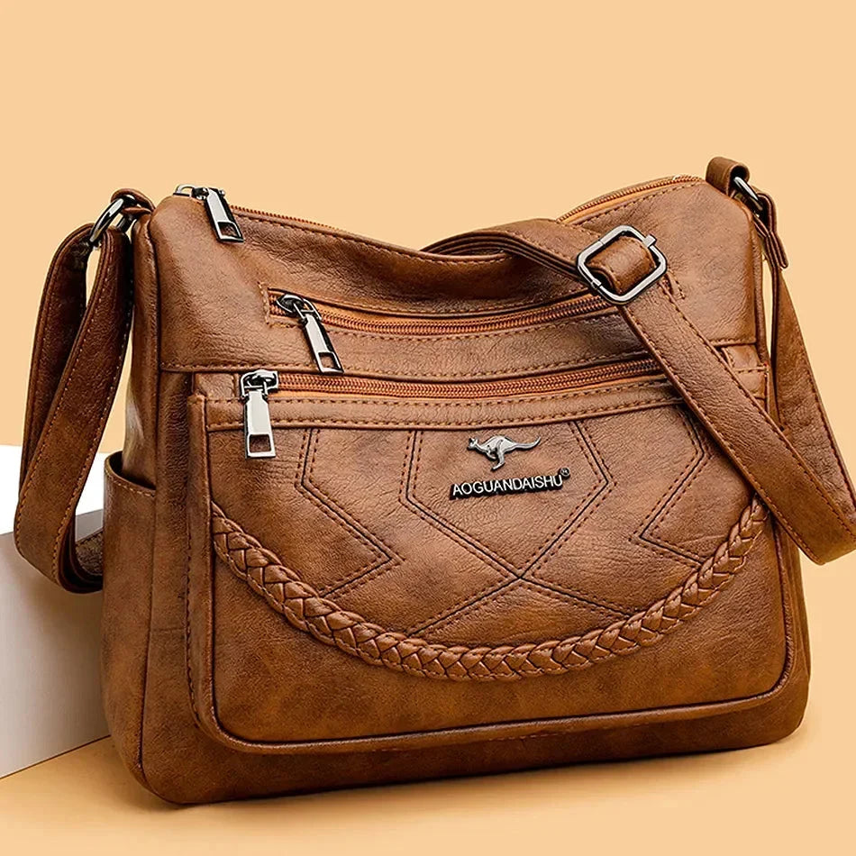 Women's Crossbody Bag | Zip Fastening & Adjustable Strap 9