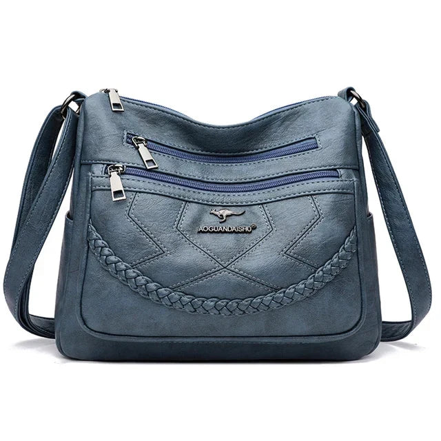 Women's Crossbody Bag | Zip Fastening & Adjustable Strap 8