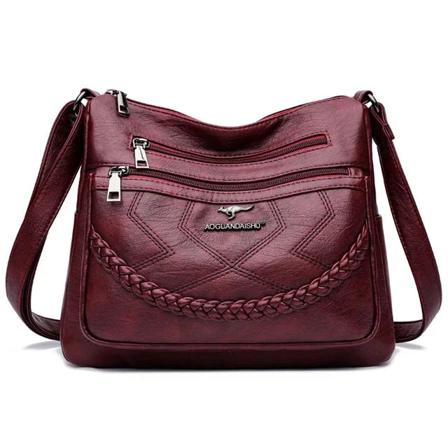 Women's Crossbody Bag | Zip Fastening & Adjustable Strap 6