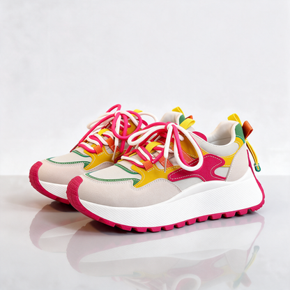 Women's Platform Sneakers | Cushioned Comfort & Secure Fit 1