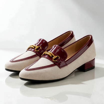 Women's Woven Loafers | Slip-On Comfort & Steady Lift 1
