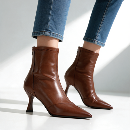 Women's Ankle Boots | Pointed Toe & Kitten Heel 2
