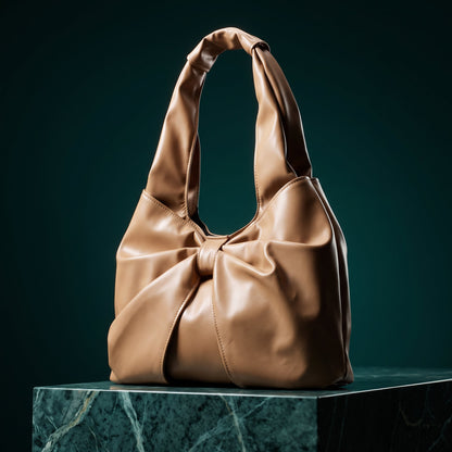 Women's Bow Bag | Sculptural Hobo Design 8