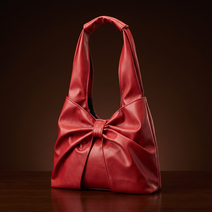Women's Bow Bag | Sculptural Hobo Design 1