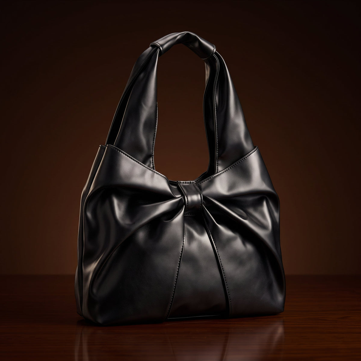 Women's Bow Bag | Sculptural Hobo Design 3