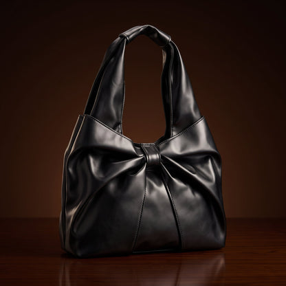 Women's Bow Bag | Sculptural Hobo Design 3