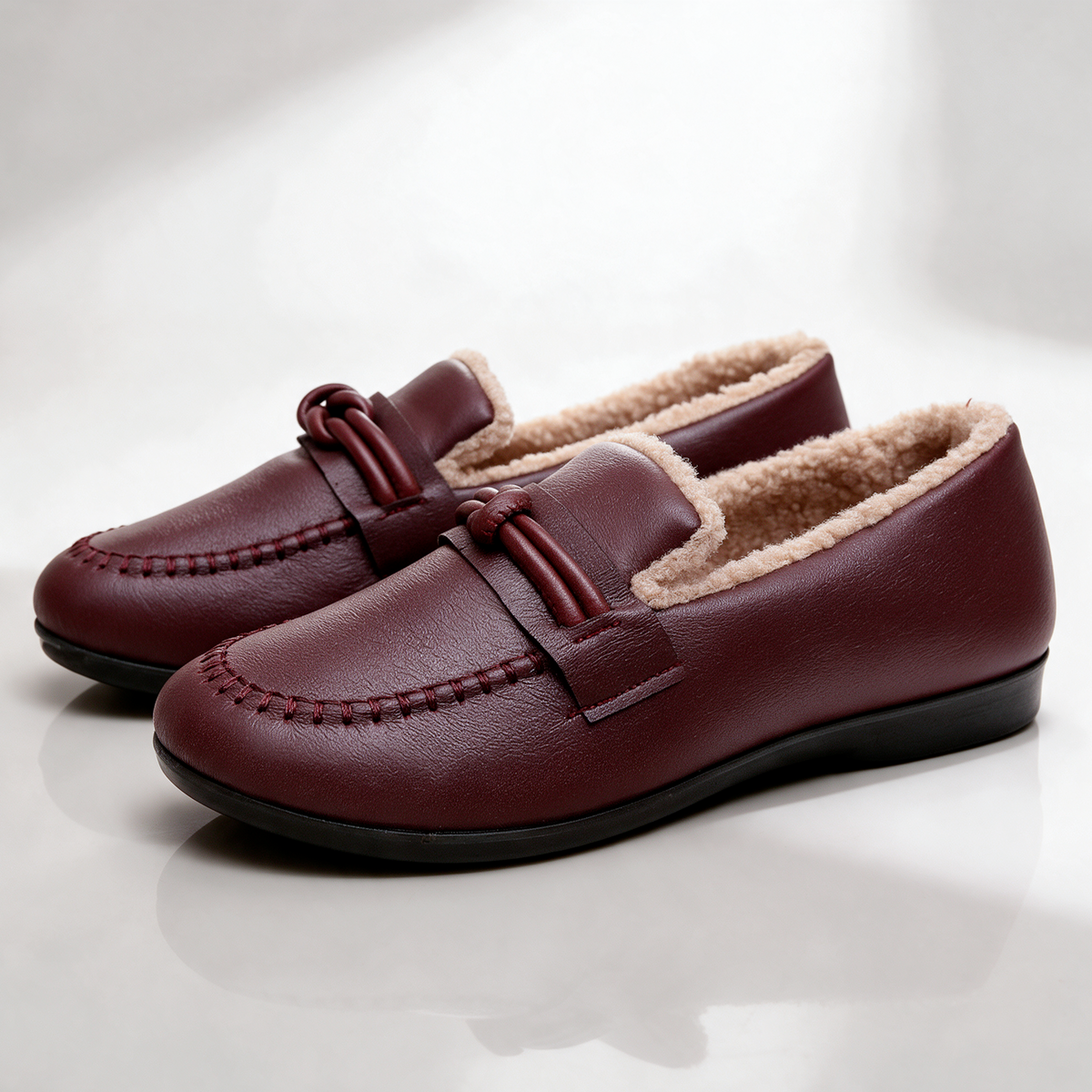 Women's Winter Loafers | Plush Lined & Warm 9