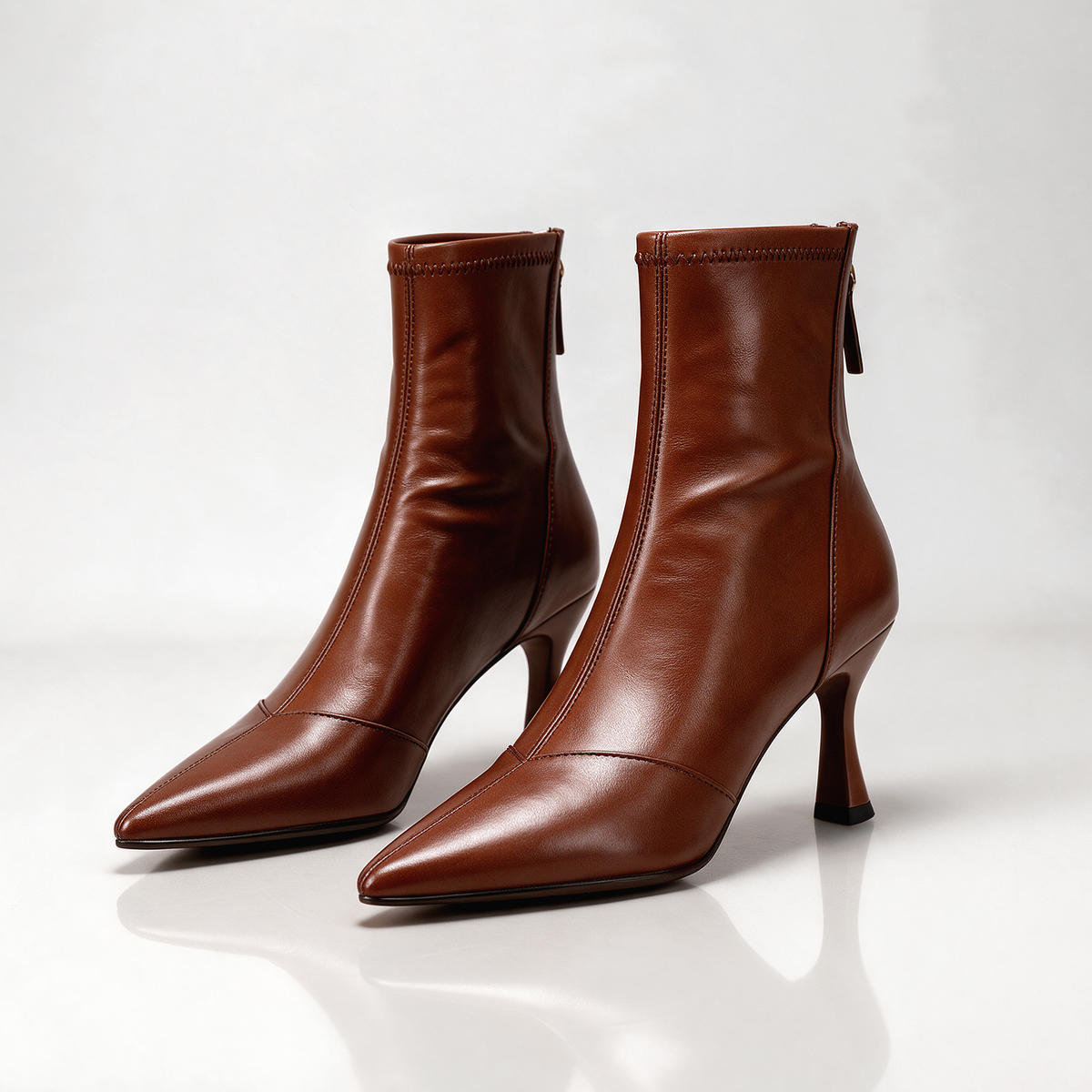 Women's Ankle Boots | Pointed Toe & Kitten Heel 1