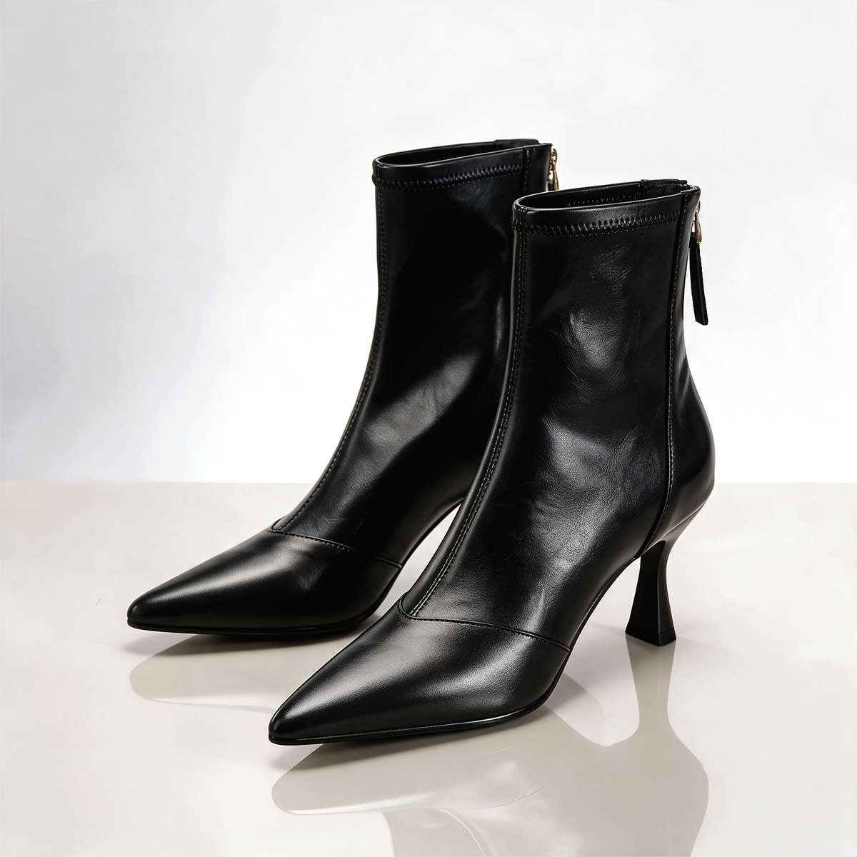 Women's Ankle Boots | Pointed Toe & Kitten Heel 4