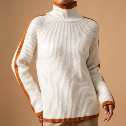 Women's Turtleneck Sweater | Ribbed Knit & Warm 4