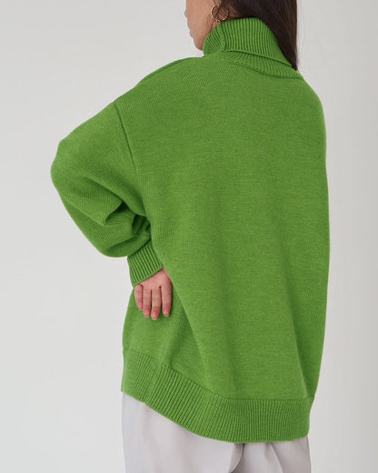 Image of Margot | Women's Oversized Turtleneck Sweater
